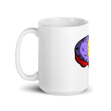 Indy’s Design Starshine Eye White glossy mug