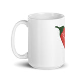 Make It Spicy White glossy mug