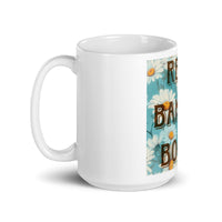 Read Banned Books White glossy mug