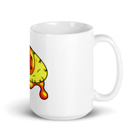 Indy’s Design Fire Eye White glossy mug