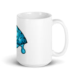 Indy’s Design Ice Cold Eye White glossy mug