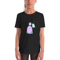 Awh Man Sad Ghost Youth Short Sleeve T-Shirt