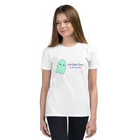 Sad Ghost Comic Youth Short Sleeve T-Shirt